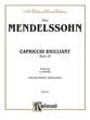 Capriccio Brillant Op. 22 piano sheet music cover